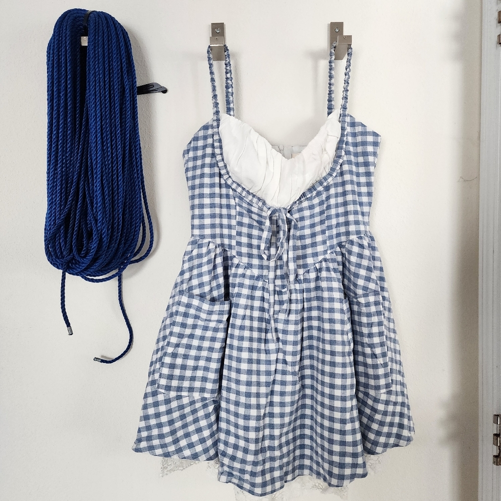 FBC Dottie Cotton Mini Dress L - Picture 7 of 7